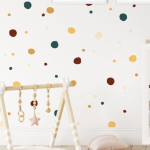 Polka Dot Wall Decals Set – Custom Color Vinyl Dots