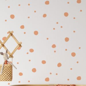 Polka Dot Wall Decals Set – Custom Color Vinyl Dots
