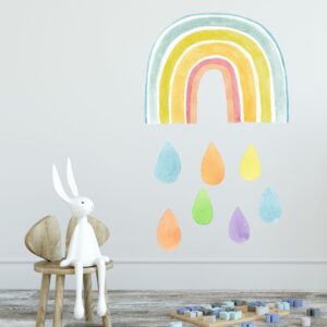 Rainbow wall decals Color Nursery Decor Stickers