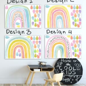 Rainbow wall decals Color Nursery Decor Stickers