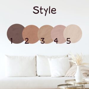 Circle Wall decal sticker Color block