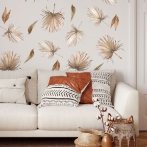 Greenery Palm Decals tree Leaves Boho Stickers