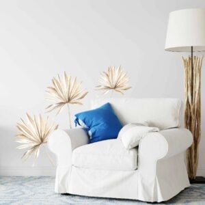 Large Palm Leaf Wall Decals – Boho Room Decoration Stickers