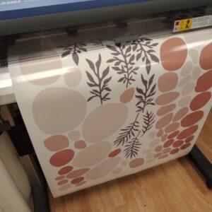 Greenery Boho Wall Decals Color Spots Stickers