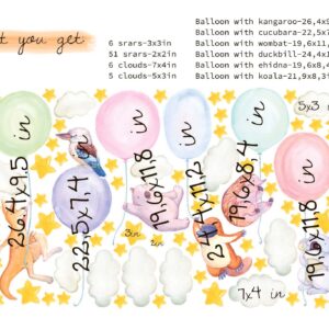 Australian Animals Wall Decals