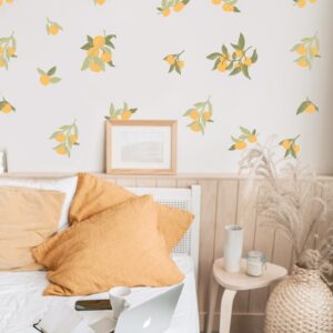 Tangerines Stickers Mandarins Wall Decals
