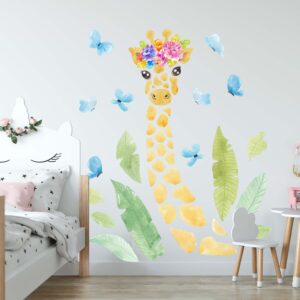 Giraffe Fabric Wall Decal | Jungle Nursery Decor