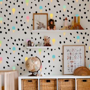 Ice Cream Polka Dot Wall Decals