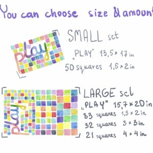 Sprinkle Wall Decals Watercolor Rainbow Nursery Polka