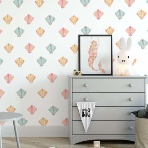 Shell Wall Decals Sea Theme Stickers