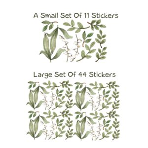 Green Wall Decals Flower stickers Lily of the Valley