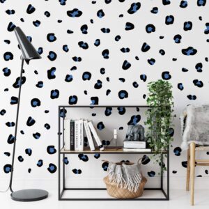 Leopard print wall decal Animal Cats spots Polka Dot