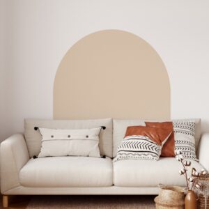 Arch Wall Decal Colour Block Sticker Headboard