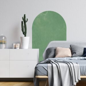Colour Block Wall Decal Arch Sticker Headboard