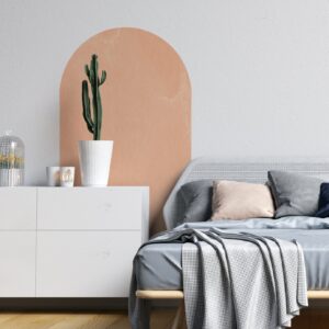 Colour Block Wall Decal Arch Sticker Headboard