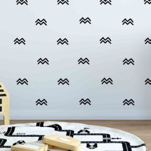 Strip Wall Decal Zig Zag Stickers Lines