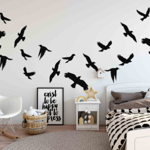 Flying Birds Wall Decal Stickers