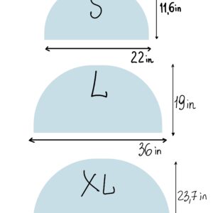 Headboard Wall Decal Arch Shell Mermaid Bed Sticker