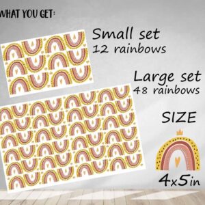 Rainbow Wall Decals Sticker