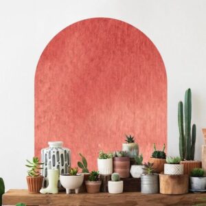 Watercolor Arch Headboard Boho