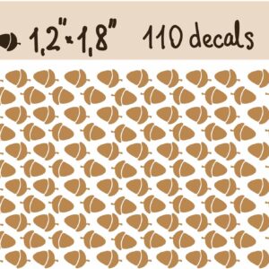 Acorn Wall Decals Stickers