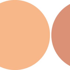 Circle Arch Color Block Wall Decals Stickers