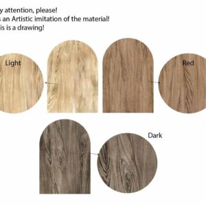 Color block wall decal Large Arch Headboard Wooden