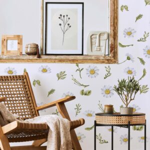 Chamomile Flower Wall Decals – Hand