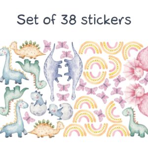Dinosaur wall decals for kids