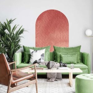 Watercolor Arch Headboard Boho