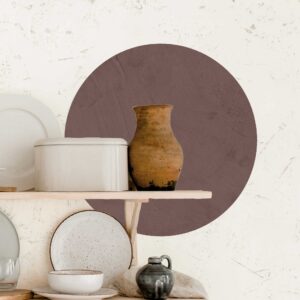 Circle Wall decal sticker Color block