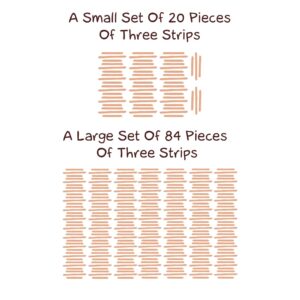 Line Wall Stickers Strip Decals Modern Boho Nursery Decor