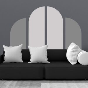 Arch Wall Decal Colour Block Stickers