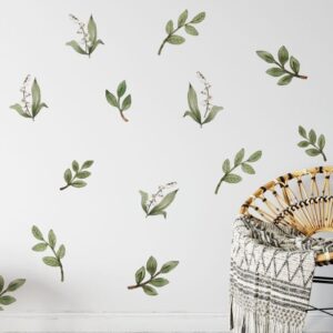 Green Wall Decals Flower stickers Lily of the Valley