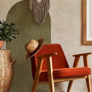 Watercolor Arch Headboard Boho