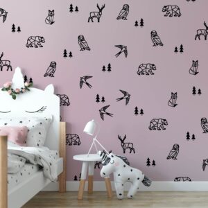 Forest animals wall decal