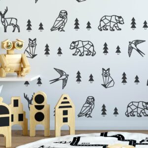 Forest animals wall decal