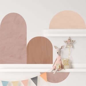 Arch stickers set Textured boho Decor