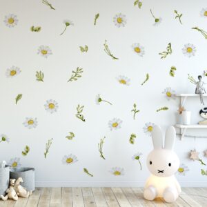 Chamomile Flower Wall Decals – Hand