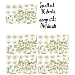 Chamomile Flower Wall Decals – Hand