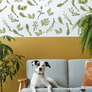 Greenery Leaf Wall Decals Plant Stickers