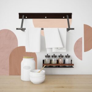 Arch stickers set Textured boho Decor