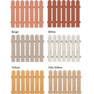 Fence Wall Decal Headboard Rustic Sticker