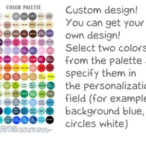 Circle Retro Removable Wallpaper Self-adhesive Modern Mural