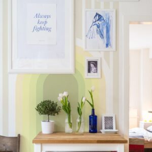 Rainbow Arch Wall Decal Line Headboard Sticker