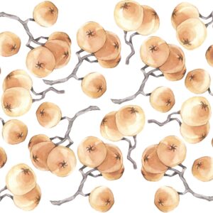 Peaches Wall Decals Fruit Stickers for Room Decoration LF289