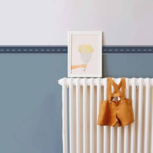 Road border Wall Decals Reusable Peel and Stick Cars