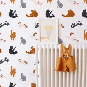 Cats Wall Decals Pet Funny Stickers