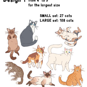 Cats Wall Decals Pet Funny Stickers