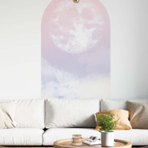Clouds Wall Decals Arch Headboard Stickers